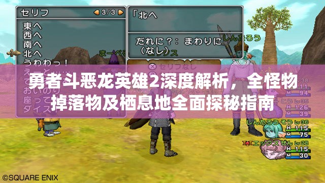 勇者斗恶龙英雄2深度解析，全怪物掉落物及栖息地全面探秘指南